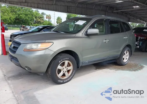 2008 Hyundai Santa Fe Gls z USA, uszkodzony, nr VIN 5NMSG13D08H191309